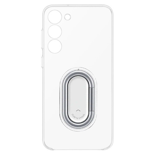 Samsung Custodia trasparente SAMSUNG con supporto removibile S23+