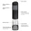 2X Electric Black Salt Pepper Grinder Mill Adjustable Coarseness Light 4