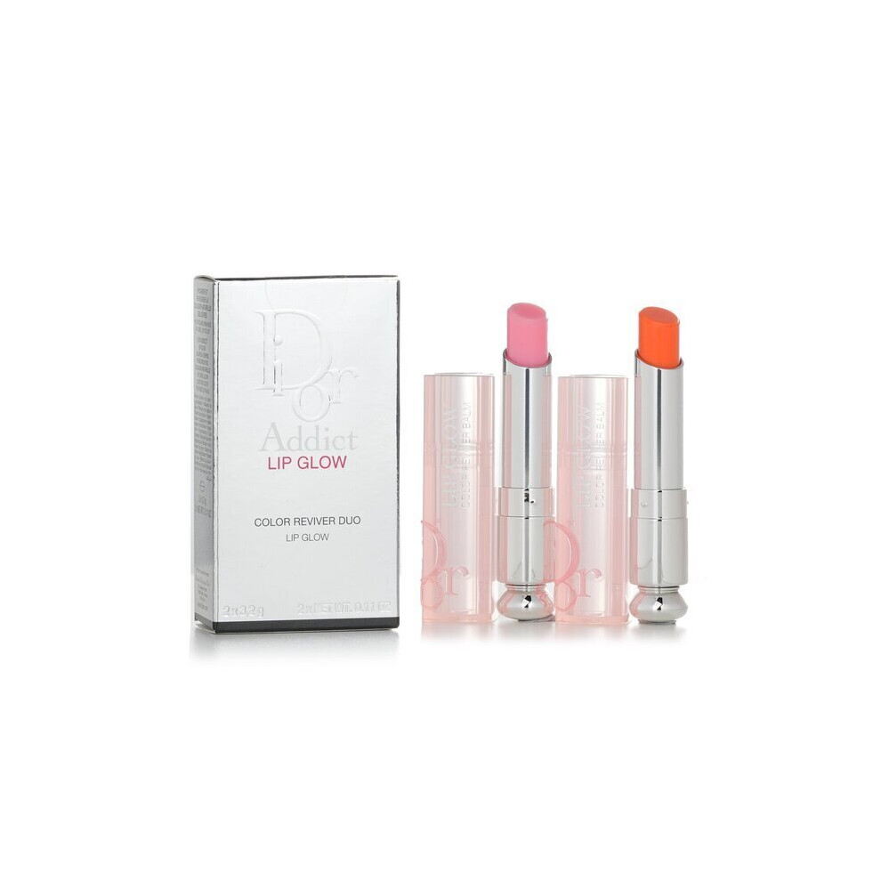 Christian Dior Addict Lip Glow Duo Set 2pcs