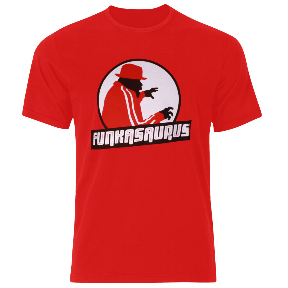 WWE Brodus Clay "Funkasaurus" Youth T-Shirt [Youth Large] Red