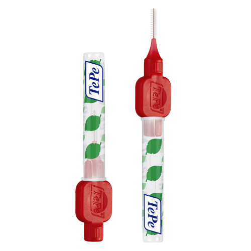 Tepe TePe Interdental Brushes Red-0.5 mm (8 Pieces/Packet) x 3 Pack 2