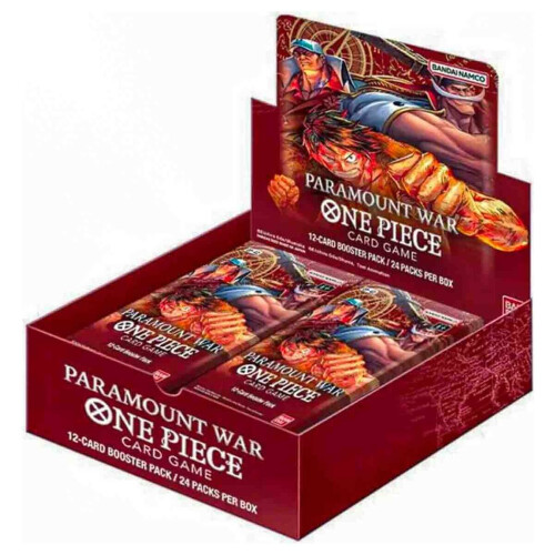 Asmodee One Piece-kaartspel: Booster Box - Paramount War [OP-02]