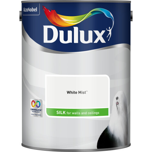 Dulux Dulux Silk White Mist 5L