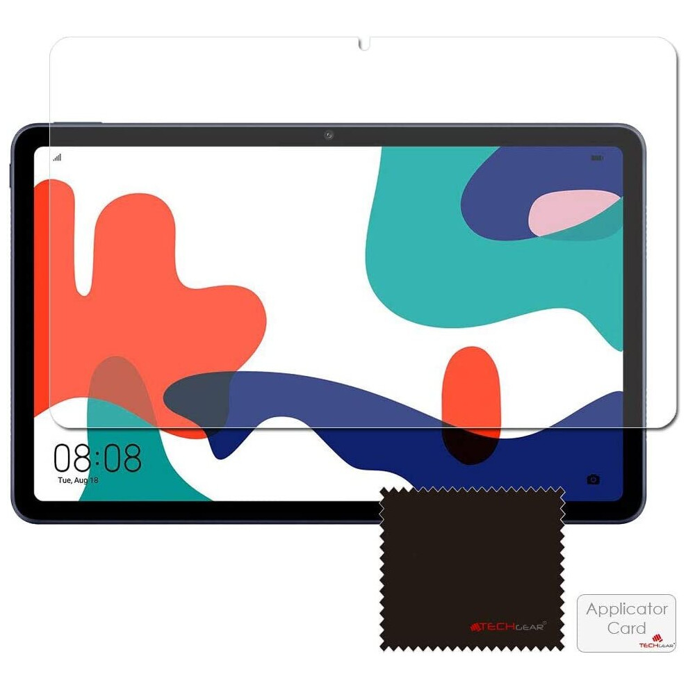 Techgear Screen Protector For Huawei Matepad 10.4 - Ultra Clear Screen Protector With Screen Cleaning Cloth & Application Card