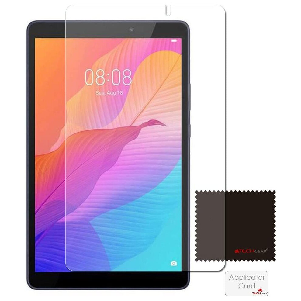 Techgear [Pack Of 3] Screen Protectors For Huawei Matepad T8 - Ultra Clear Screen Protector + Screen Cleaning Cloth & Applicator Card