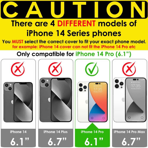 Techgear TECHGEAR [3 Pack] Screen Protectors for iPhone 14 Pro - Screen Protector with Cleaning Cloth & Application Card Compatible with iPhone 14 Pro 6.1" 2