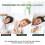 True Face Pillows 2 Pack Egyptian Stripe Luxury Neck Pillow Soft & Comfortable 2