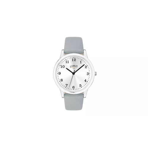 Limit Ladies Blue Faux Leather Strap Watch