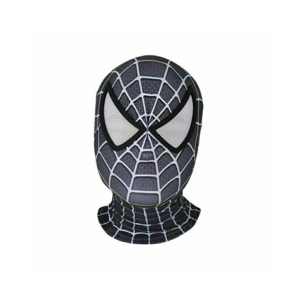 (  Black) Avengers Spider-Man Mask Night Gown Cosplay Spiderman Masks