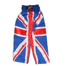 (Small) Playwell Uk Flag Full Contact Kickboxing Trousers