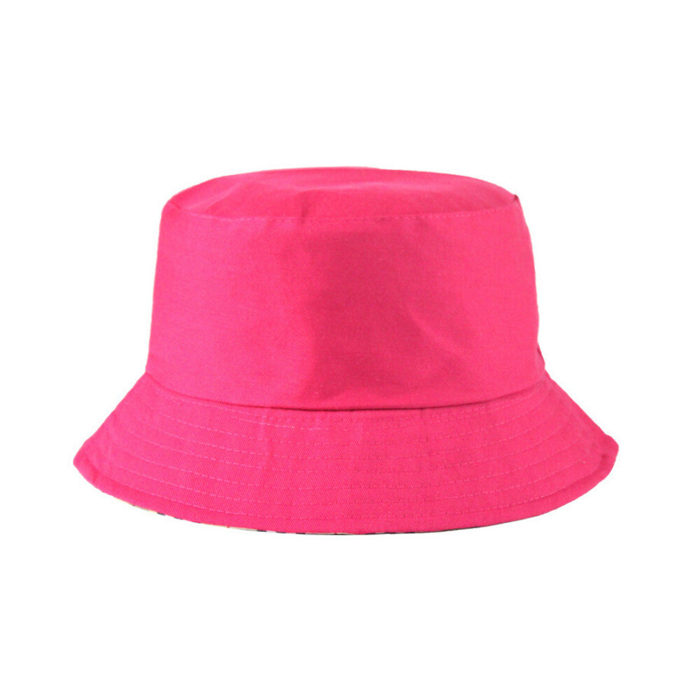 90's Neon Pink Bucket Hat