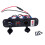 (Red) 4 In 1 Digital Voltmeter+12V Cigarette Lighter Socket +Dual USB Power Charger Adapter 1