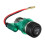 (Orange) Professional 12V Cigarette Lighter Socket Plug 4