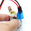 (Orange) Professional 12V Cigarette Lighter Socket Plug 2
