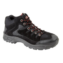 (UK 9) Dek Mens Ontario Hiking/Walking Ankle Boots Black