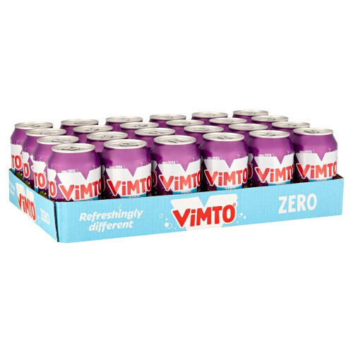 Vimto Zero Cans 330ml ( Pack of 24 ) 2