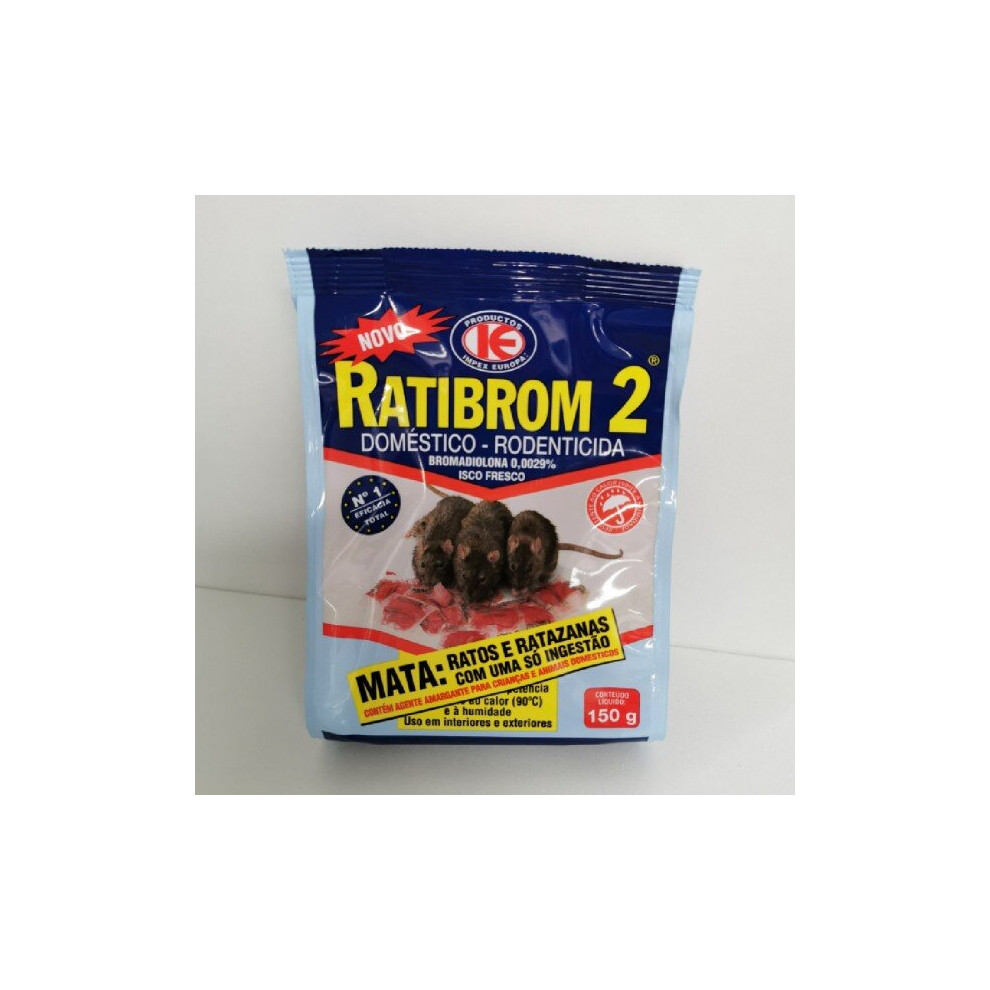 Ratibrom 2 - 150g Rat Mouse Paste Bait Control Great Formula