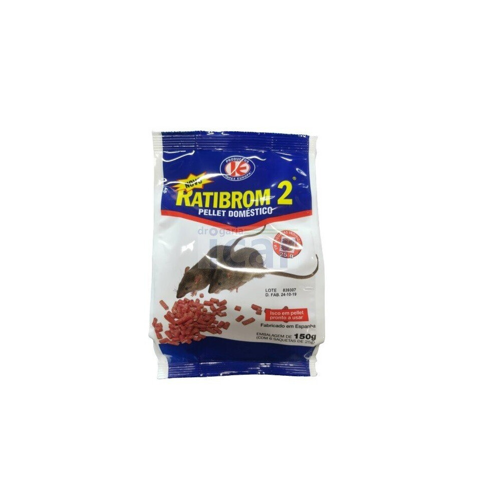 Ratibrom 2 Pellet - 150g Rat Mouse Paste Bait Control Great Formula-image-OPC-PBDZDRP-NEW