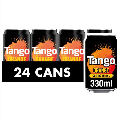 Tango Orange Original Can 330ml (Pack of 24) 2