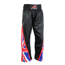 (6/190 cm ) PLAYWELL FULL CONTACT COMPETITION CHAMPION TROUSERS - UK FLAG