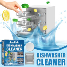 Dishwasher Cleaner And Deodorizer Tablets Deep Cleaning Descaler Pods