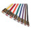 (  Black, 280) PLAYWELL GRADE BELT: WHITE WITH COLOURED STRIPE 1