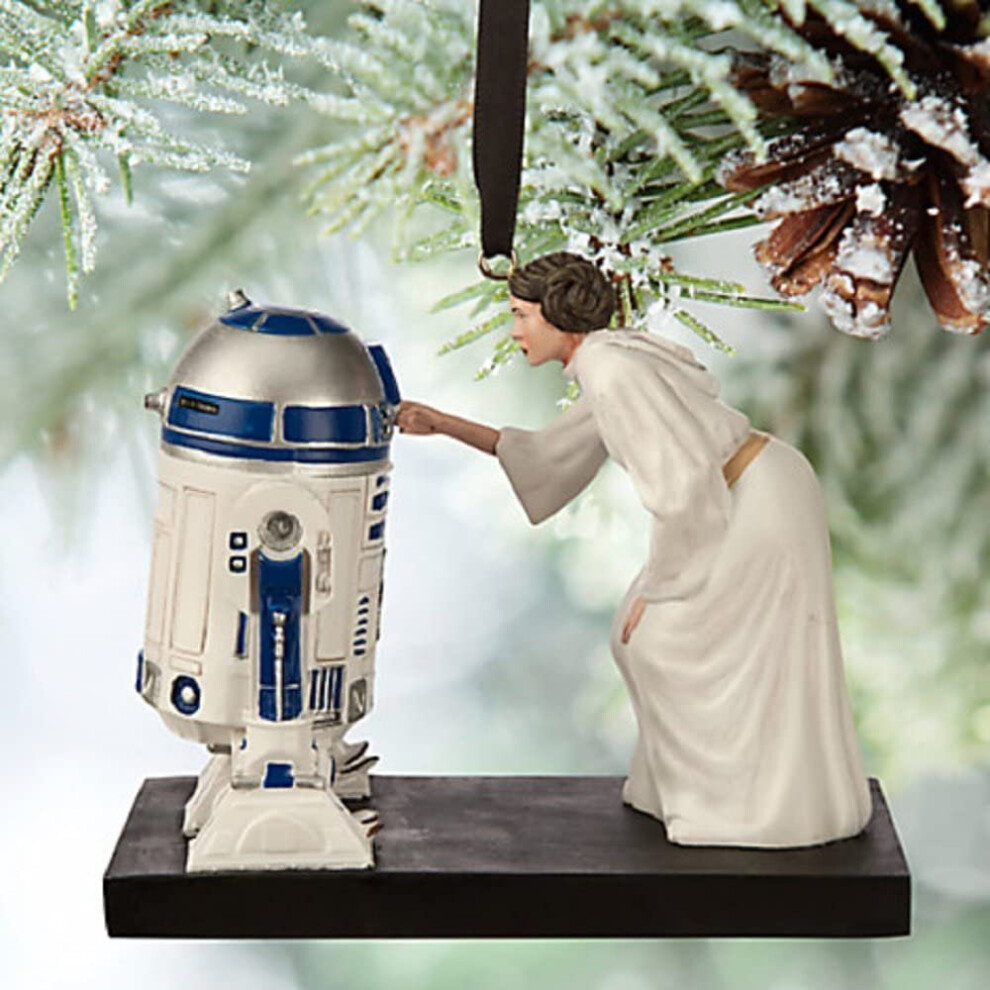 Disney Store Star Wars Princess Leia R2-D2 Sketchbook with Box 3.5