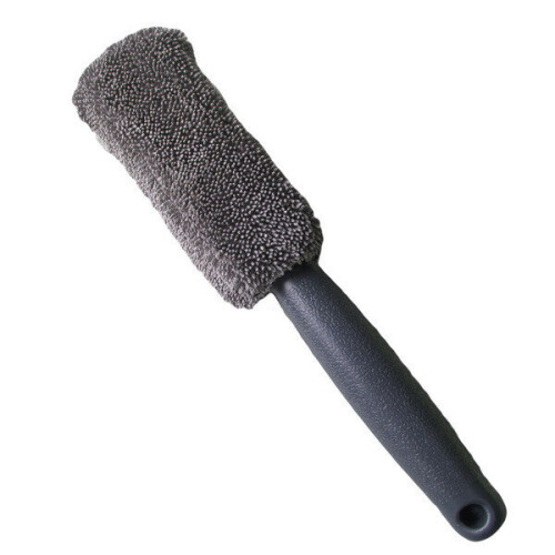 (Grey) Microfiber Car Wheel Brush Cleaner Brush for Wheel 1