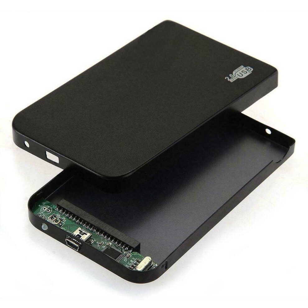 2.5 Inch External IDE Hard Drive Case Enclosure Caddy HDD SSD USB 2.0