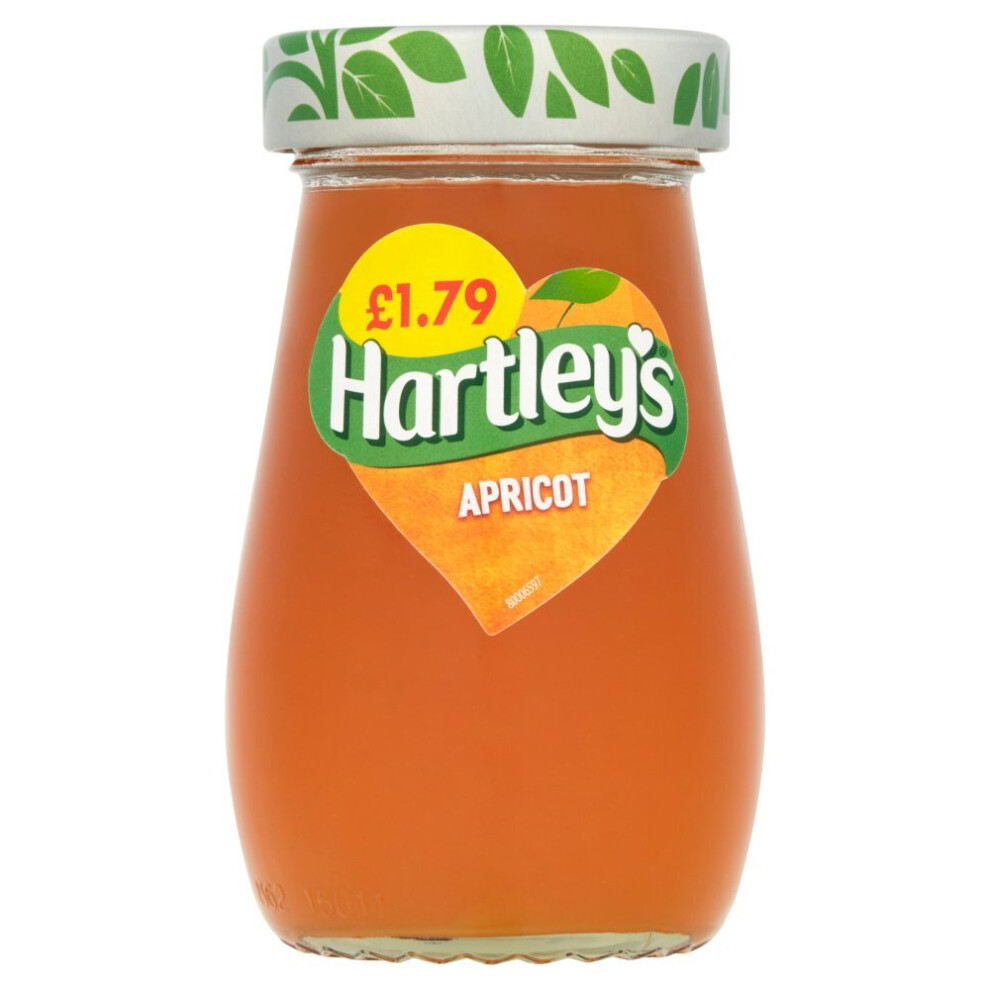 Hartley's Best Apricot Jam 340g ( Pack Of 6 )