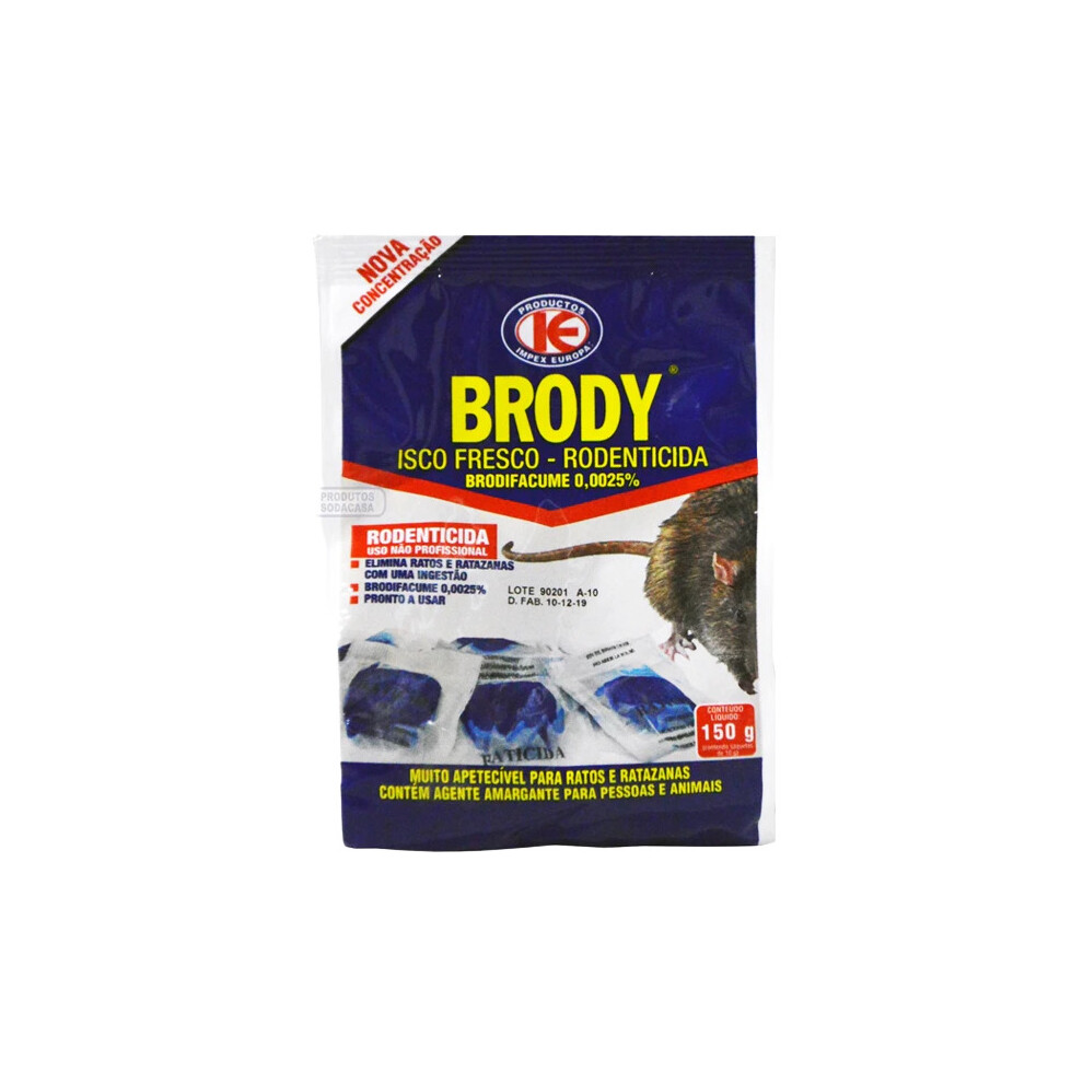 Brody 150g Rat Killer Mouse Paste Bait Control Great Formula-image-OPC-PBDZDW2-NEW