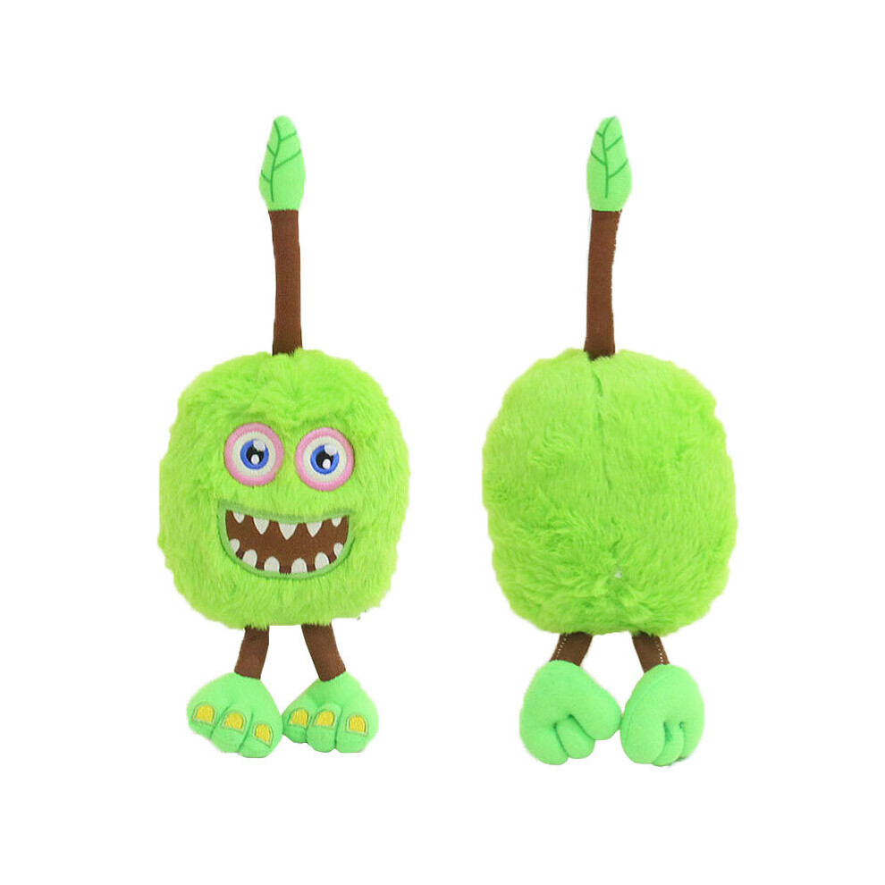 Bonxaif (Green) My Singing Monsters Rare Mammott Maw Plush Toy Soft Doll Kid Birthday Gift Green