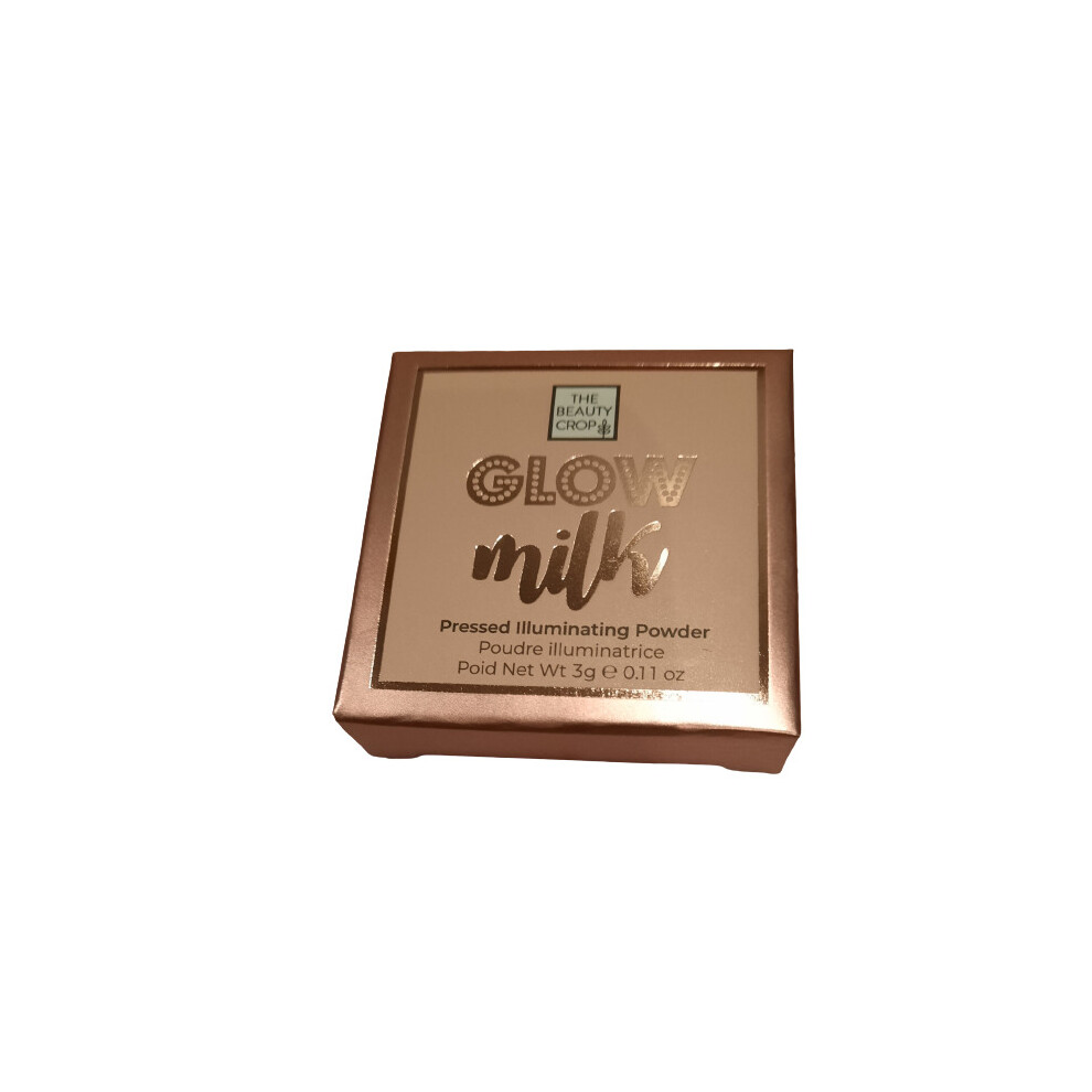 The Beauty Crop glow milk pressed illuminating powder Pear Pressure