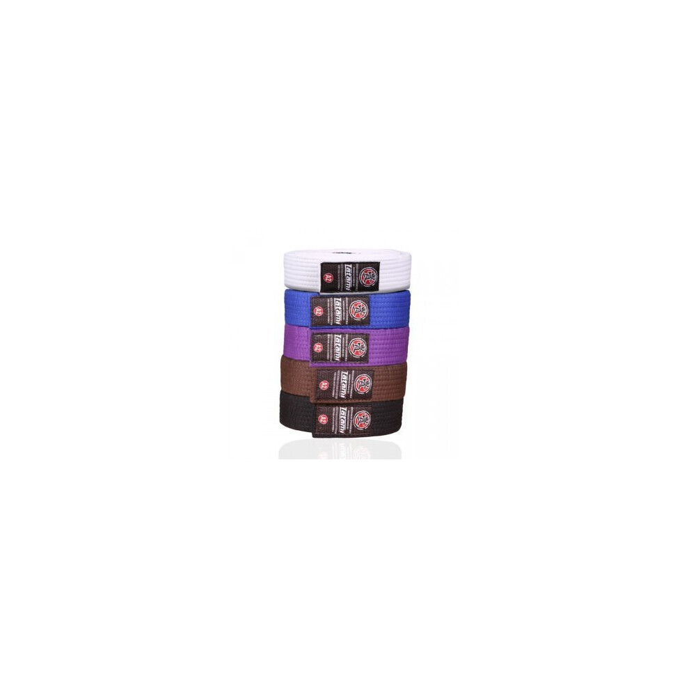 (  Brown, A4) Playwell Tatami Adult Coloured Jiu Jitsu Belts