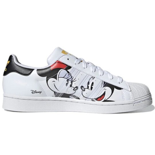 Adidas (UK 9) Adidas Superstar Disney Mickey Mouse Trainers 1