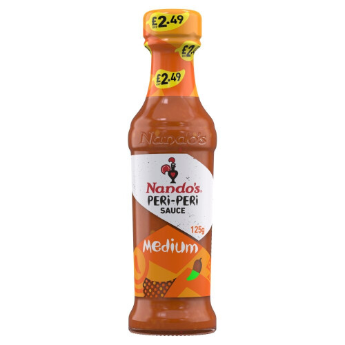 Nando's Peri-Peri Sauce Medium 125g (Pack of 6) 1