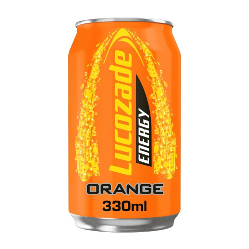Lucozade Lucozade Energy Orange 330ml (Pack of 24)