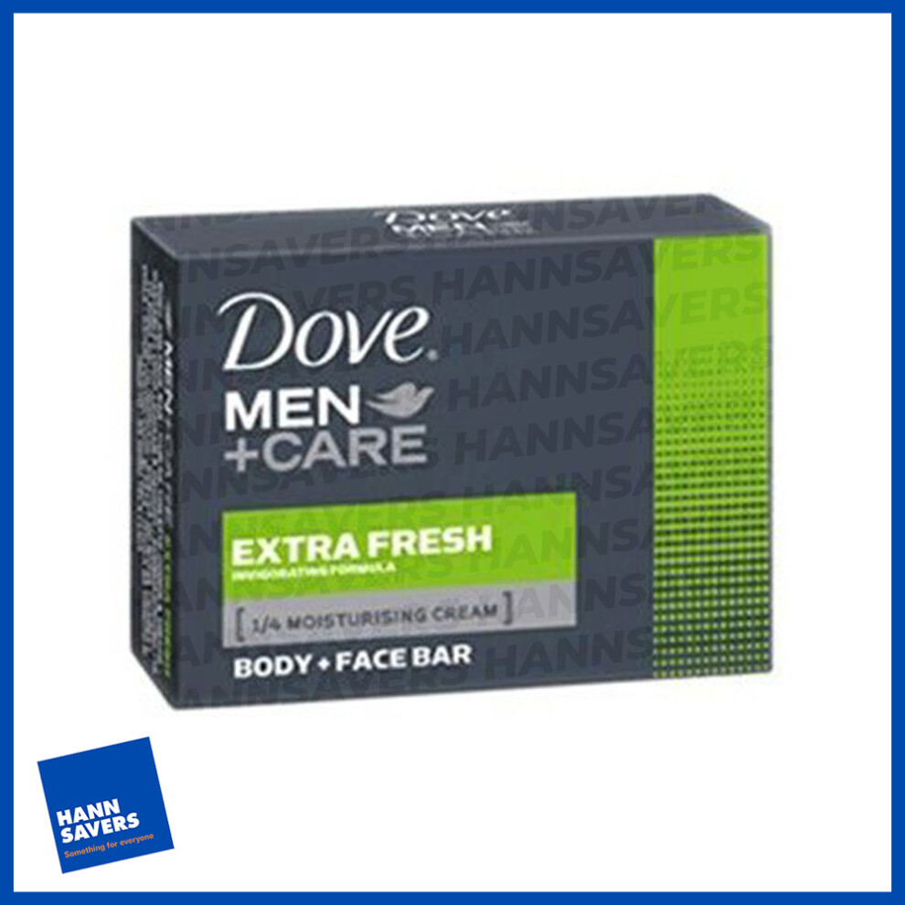 Dove Men+Care Extra Fresh Moisturising cream Face & Body Soap Bar