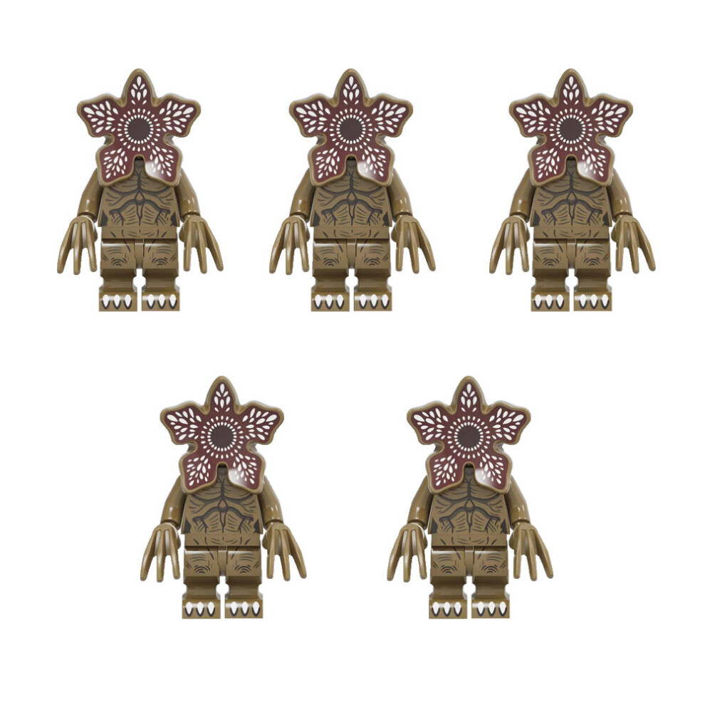 Xurikcoo (Demogorgon?5Pcs)) Stranger Things Assembled Minifigures Fit Lego