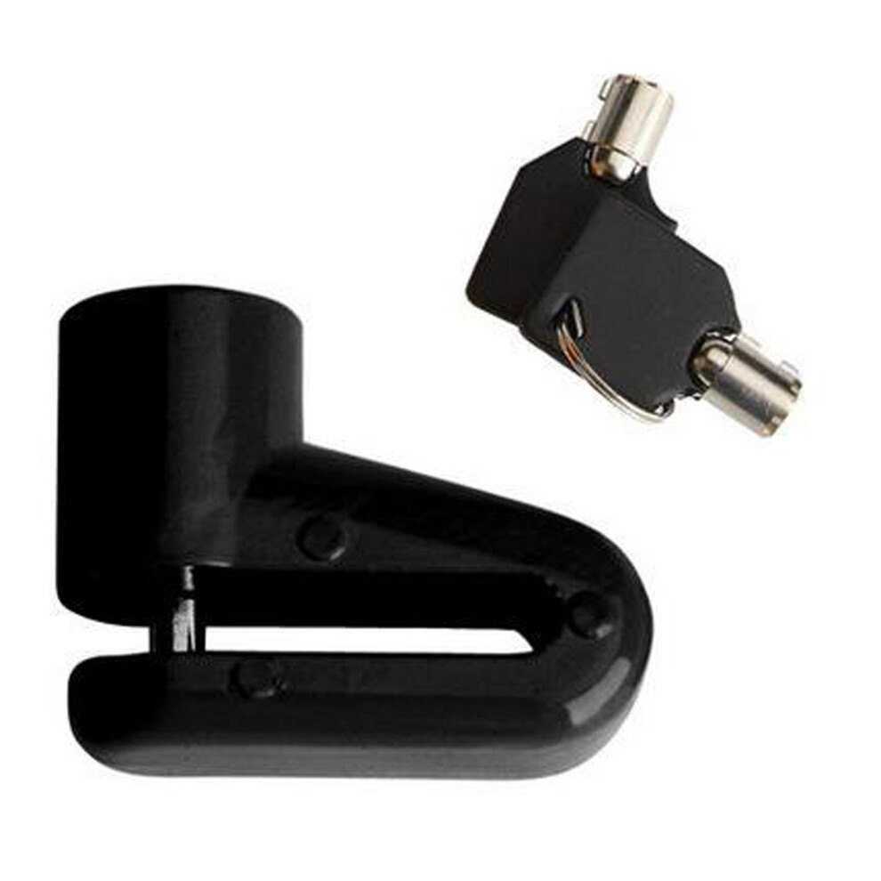 Disc Brake Lock Motorbike Bicycle Scooter Security Keys Black 5060385642023