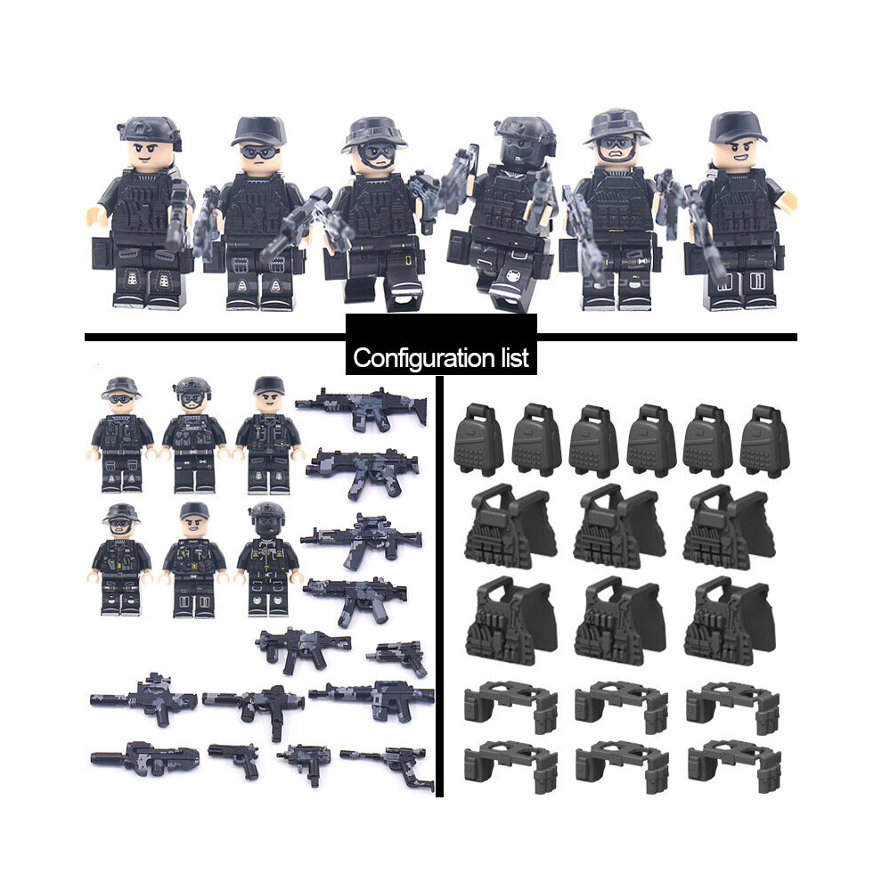 (Style A) Fit Lego WWII Soviet Union German Forces Soldiers Minifigures Kid Toys