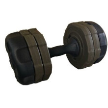 PLAYWELL LADIES PLASTIC VINYL DUMBBELL - 10KG ( SOLD AS SINGLES )