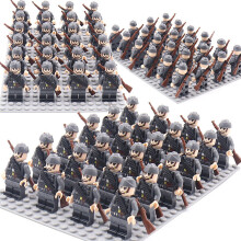 (Style J) Fit Lego WWII Soviet Union German Forces Soldiers Minifigures Kid Toys