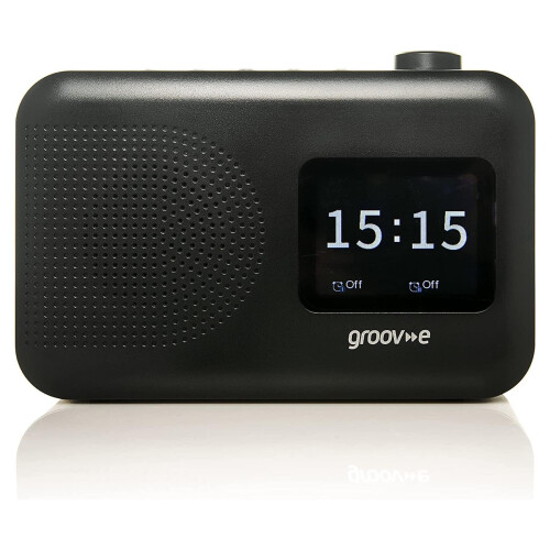 Groov-e Berlin Portable Colour Screen DAB/FM Radio with Bluetooth 1