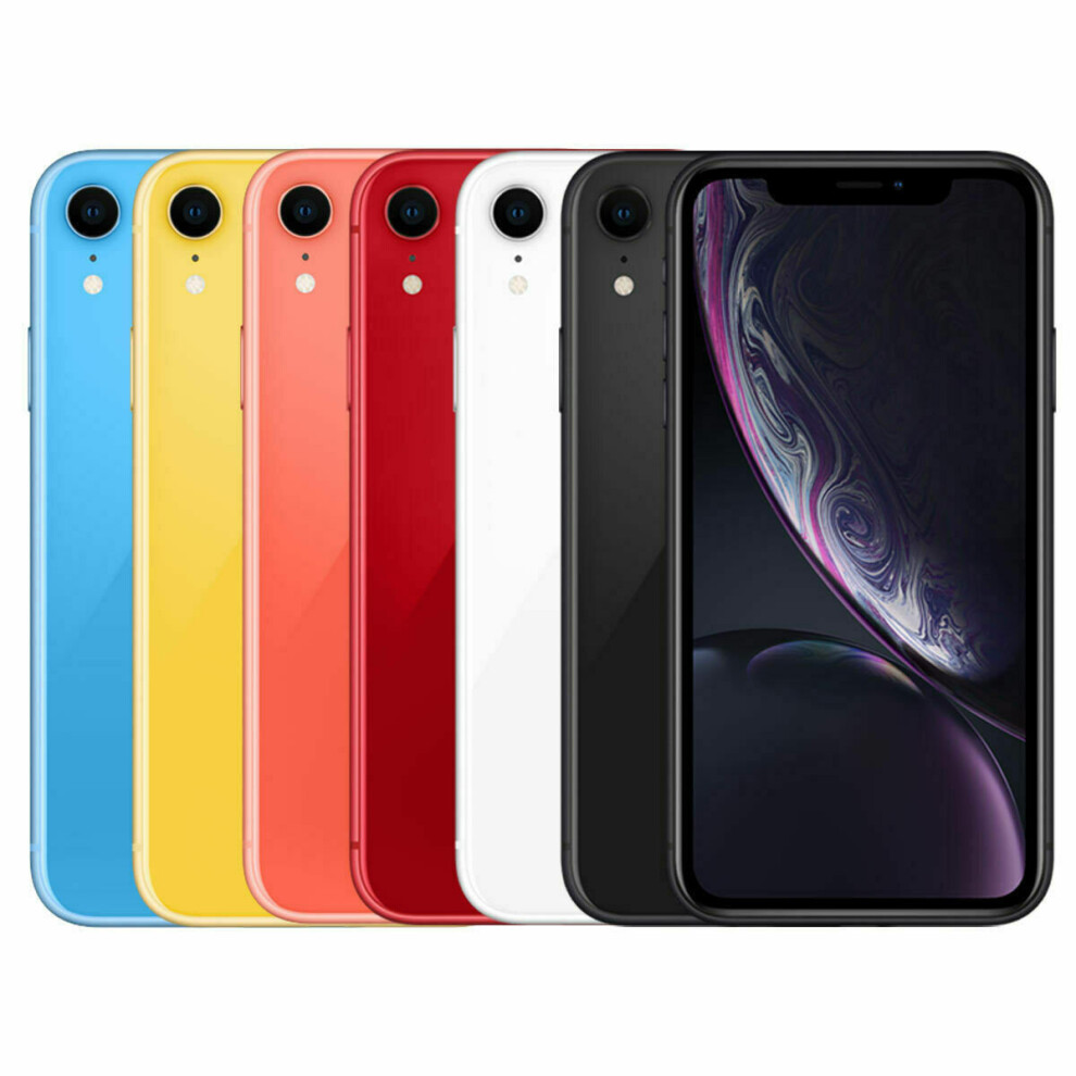 (IXR128WH-C-EB) Apple iPhone XR - 64GB 128GB - Excellent