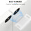 Bathroom Cabinet Wall Mounted Wall Cabinet Floor Cabinet Storage Unit for Kitchen White 4