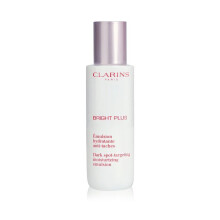 Clarins Bright Plus Moisturizing Emulsion | Visibly Brightens and Targets Dark Spots | Promotes Even Skin Tone | Hydrates and Soothes | 96% Natur