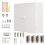Bathroom Cabinet Wall Mounted Wall Cabinet Floor Cabinet Storage Unit for Kitchen White 1