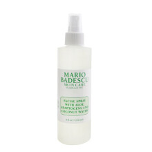 Mario Badescu Setting Facial Spray mit Aloe & Kokoswasser, Erfrischendes Make-up Spray, Alkohol- und Duftstofffrei