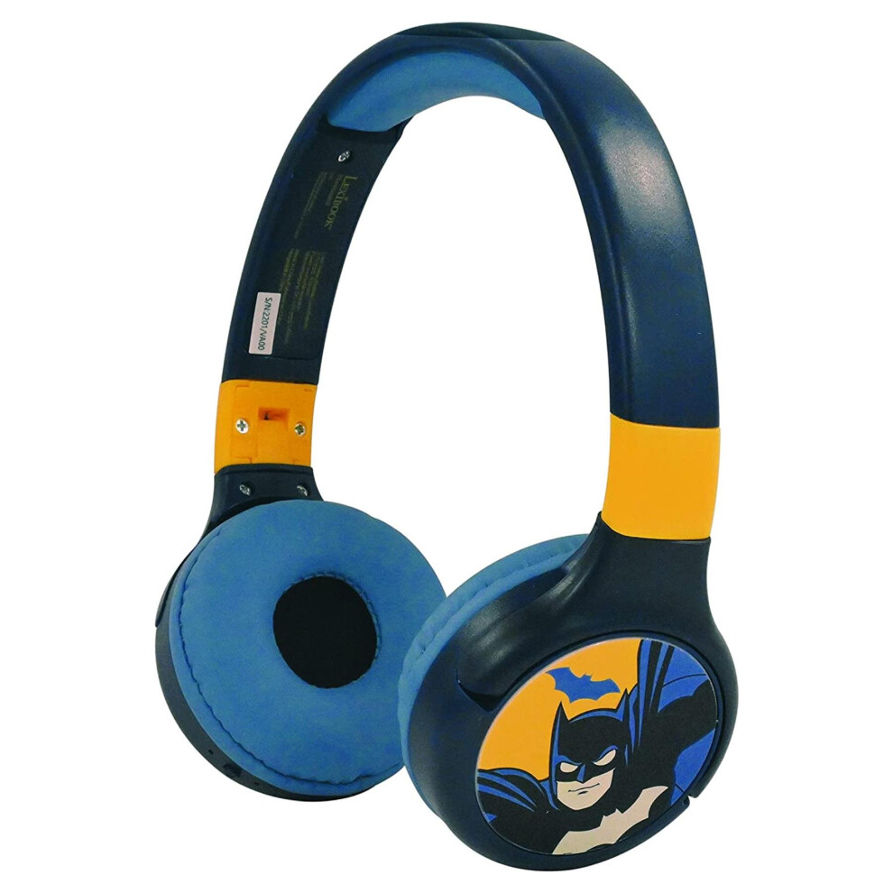 Lexibook Batman Headphones 2-in-1 Bluetooth & Wired